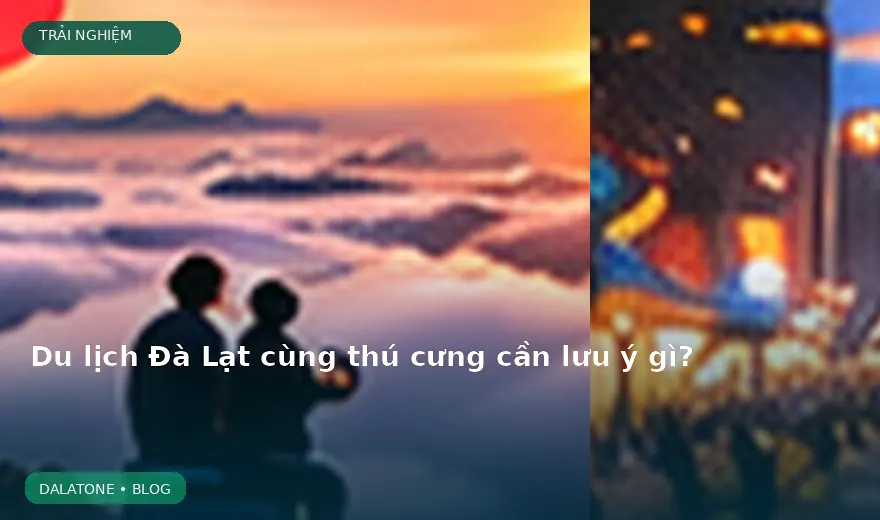 Du lịch Đà Lạt cùng thú cưng cần lưu ý gì?