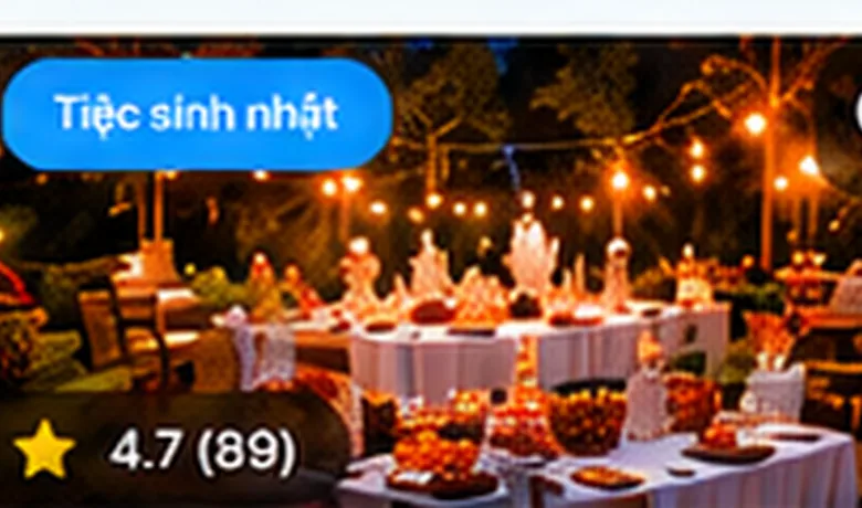 Tiệc Sinh Nhật Trọn Gói